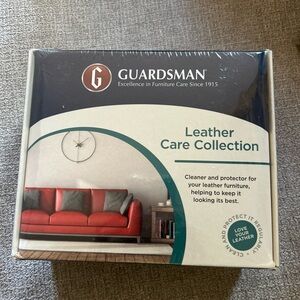 New Guardsman Leather Care Collection Furniture Cleaner and Protector Kit